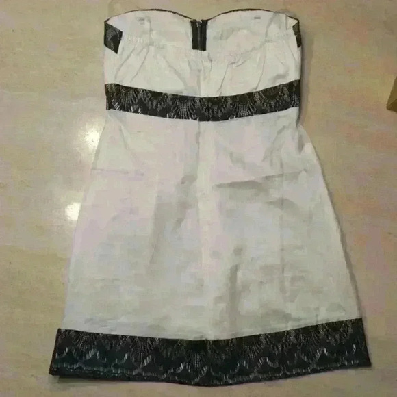 Lace lined Tube top Dress - Picture 2 of 4